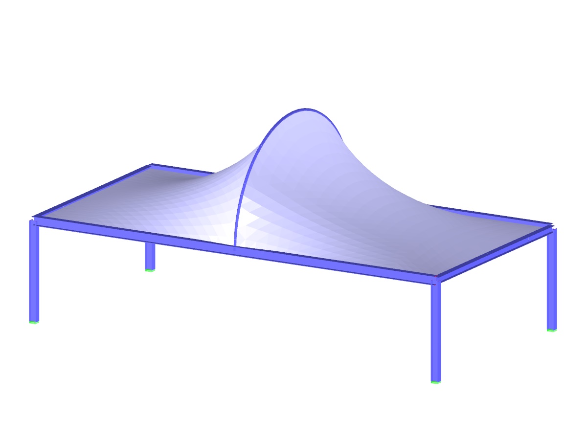 Steel Structure with Membrane Roof